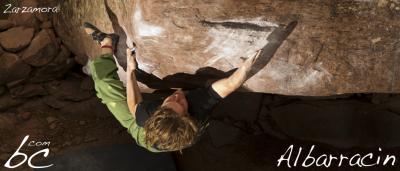 French climber in "Zarzamora"